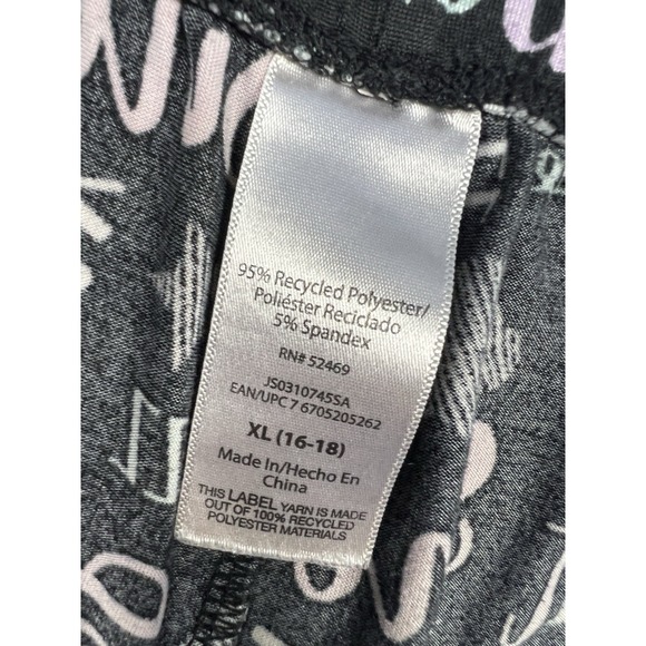 Joyspun Pajama Set Womens XL Black Shorts Sleeveless Polyester Blend Sleep Wear - Picture 16 of 16